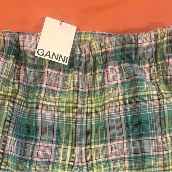 GANNI Mid Waist Lagoon Pants, NEW - Picture 7 of 11